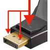 Goobay DisplayPort/DVI-D Adapter 1.1 pozłacany Czarny