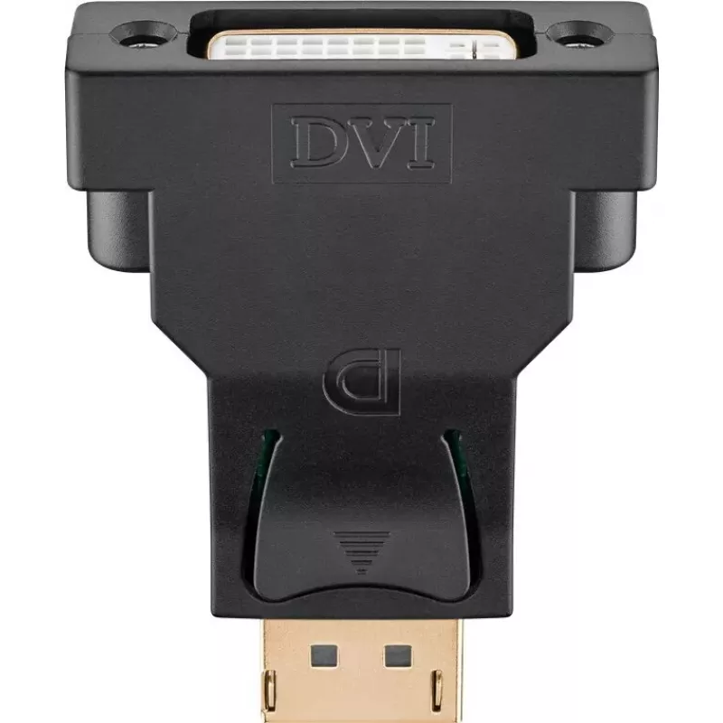 Goobay DisplayPort/DVI-D Adapter 1.1 pozłacany Czarny