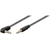Kabel audio Goobay 67782 0,5 m 3,5 mm męski na męski czarny