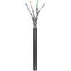Kabel sieciowy Goobay CAT 6 outdoor S/FTP 100m Czarny