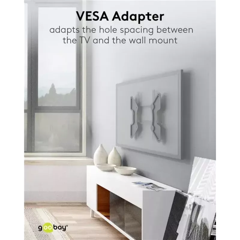 Adapter VESA do uchwytu ściennego TV Goobay 60134