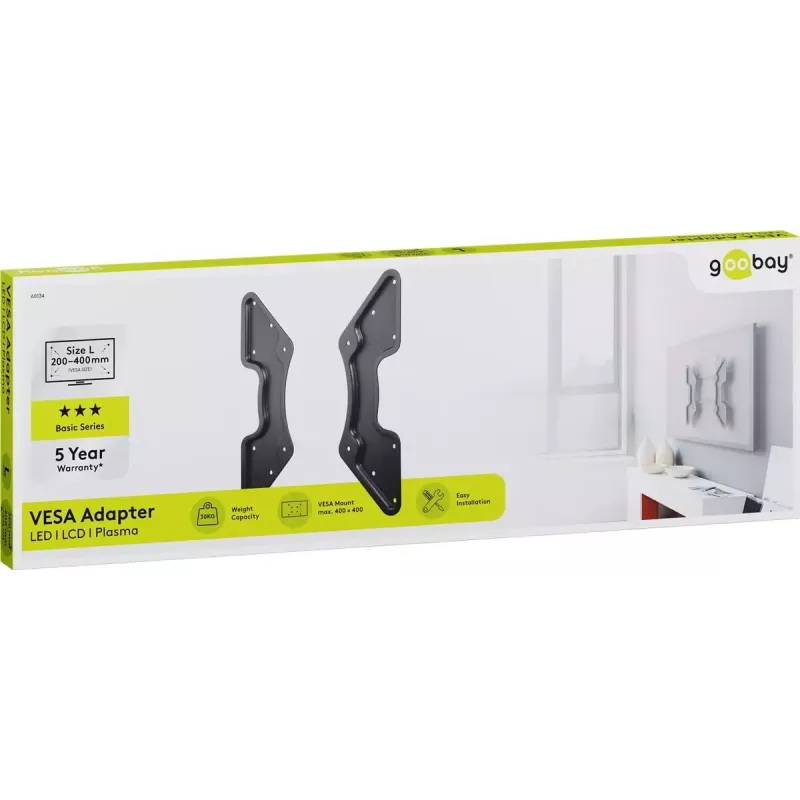 Adapter VESA do uchwytu ściennego TV Goobay 60134