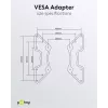 Adapter VESA do uchwytu ściennego TV Goobay 60134