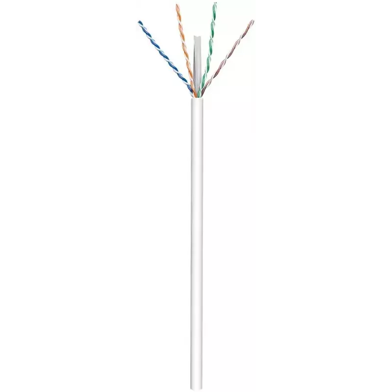Kabel sieciowy Goobay 94965 U/UTP Cat6 100 m Szary