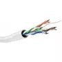 Kabel sieciowy Goobay 94965 U/UTP Cat6 100 m Szary