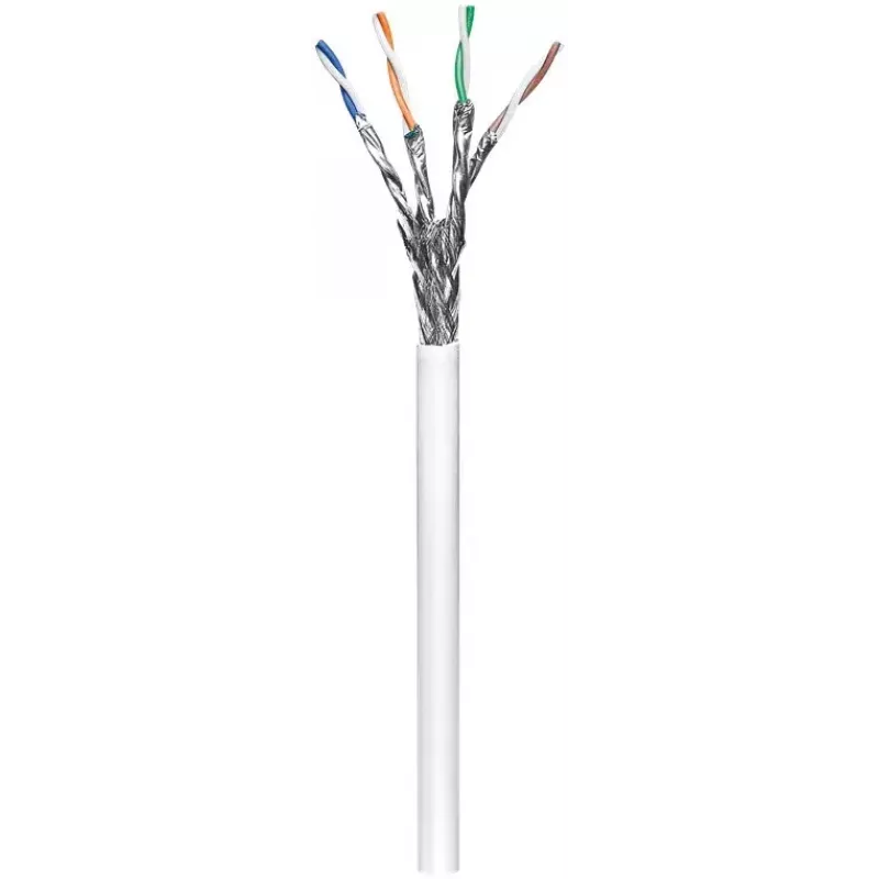 Kabel sieciowy Goobay 94218 RJ45 Cat6 305 m Biały