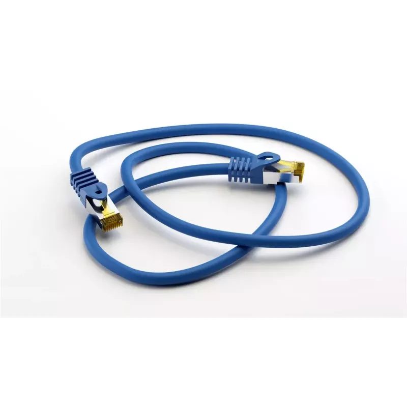 Kabel sieciowy Goobay 91619 Cat7 S/FTP 5m niebieski