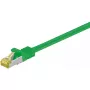 Kabel sieciowy Goobay 10Gb RJ45 Patch Cord CAT 6A S/FTP Cat7 5m Zielony