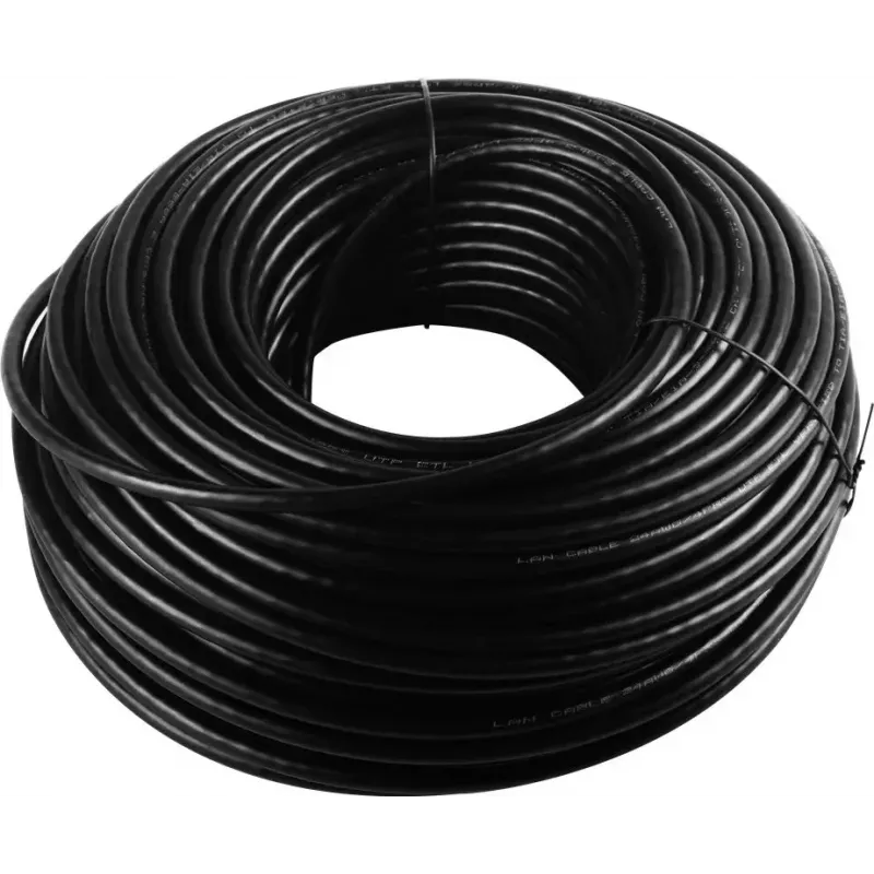 Kabel sieciowy Goobay CAT 6 Outdoor U/UTP 100m czarny