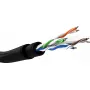 Kabel sieciowy Goobay CAT 6 Outdoor U/UTP 100m czarny