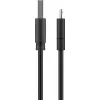Goobay Micro-USB Fast-Charging and Sync kabel 1 m USB 2.0 Czarny