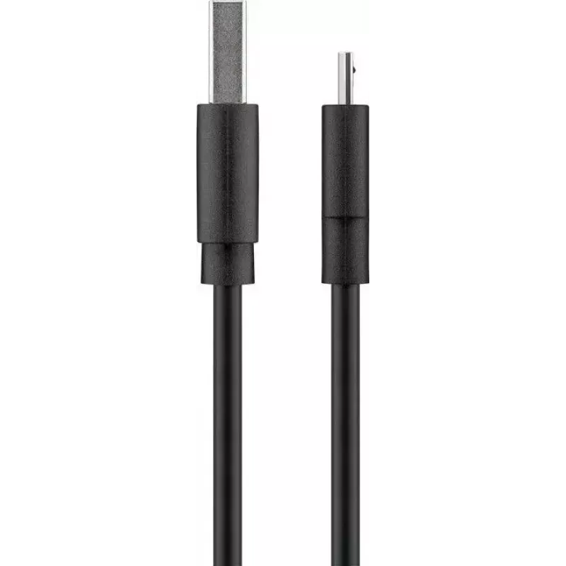 Goobay Micro-USB Fast-Charging and Sync kabel 1 m USB 2.0 Czarny
