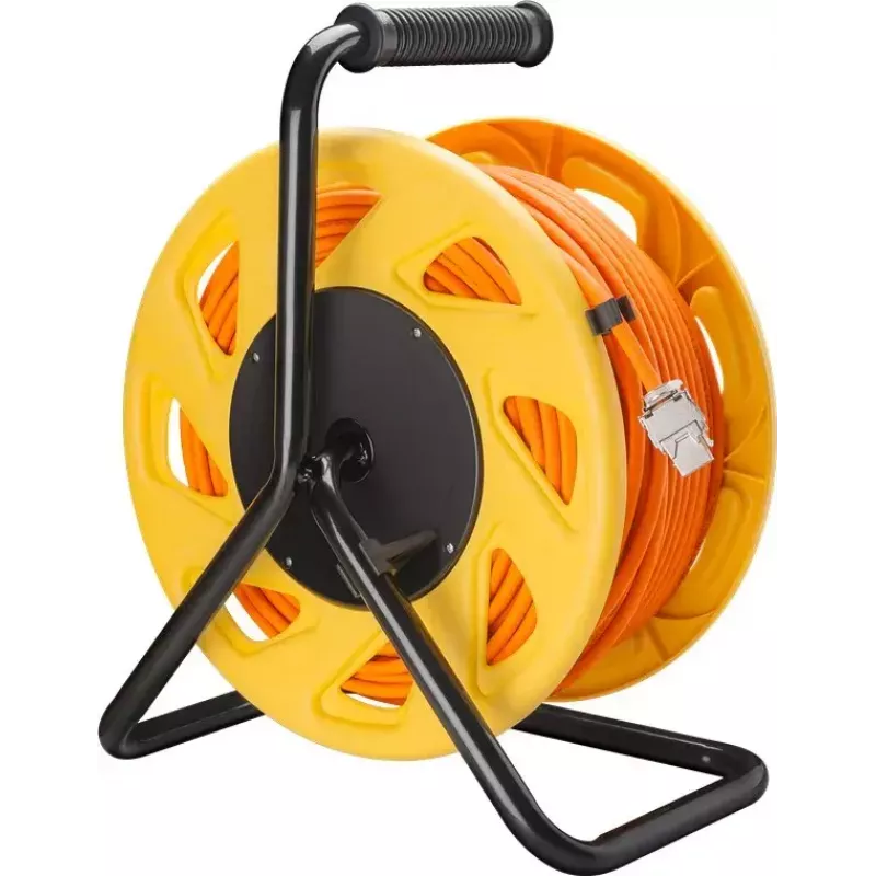 Kabel sieciowy Goobay przenośny RJ45 50m Cat7a pomarańczowy
