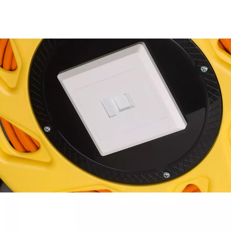 Kabel sieciowy Goobay przenośny RJ45 50m Cat7a pomarańczowy