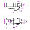 Kabel sieciowy Goobay 93693 2 m Cat6 U/UTP biały