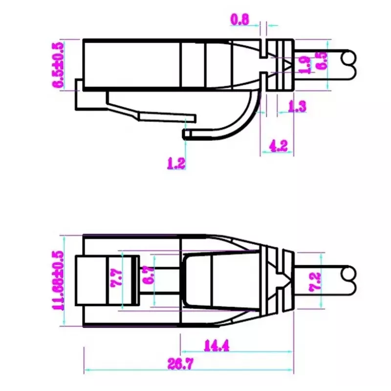 Kabel sieciowy Goobay 93693 2 m Cat6 U/UTP biały