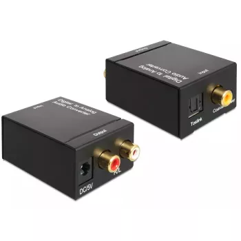 Konwerter audio DeLOCK 62444 Czarny