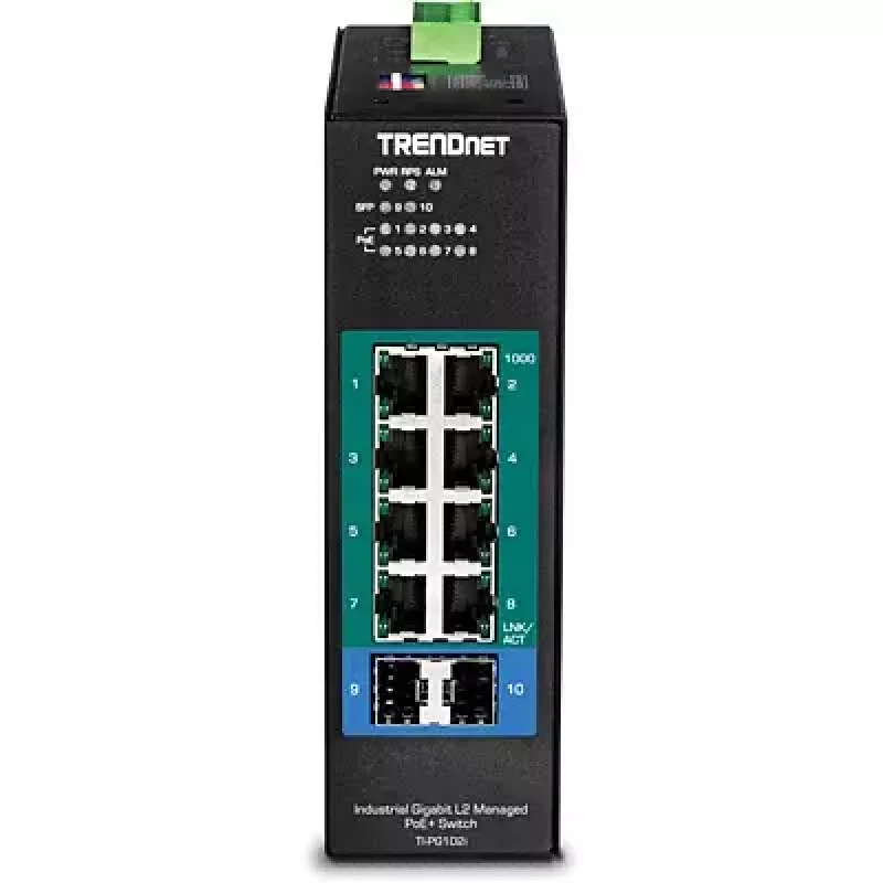 Przełącznik Ethernet zarządzalny L2 Gigabit Trendnet TI-PG102I