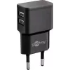 Zestaw ładowarki sieciowej Goobay Dual Apple Lightning 44995