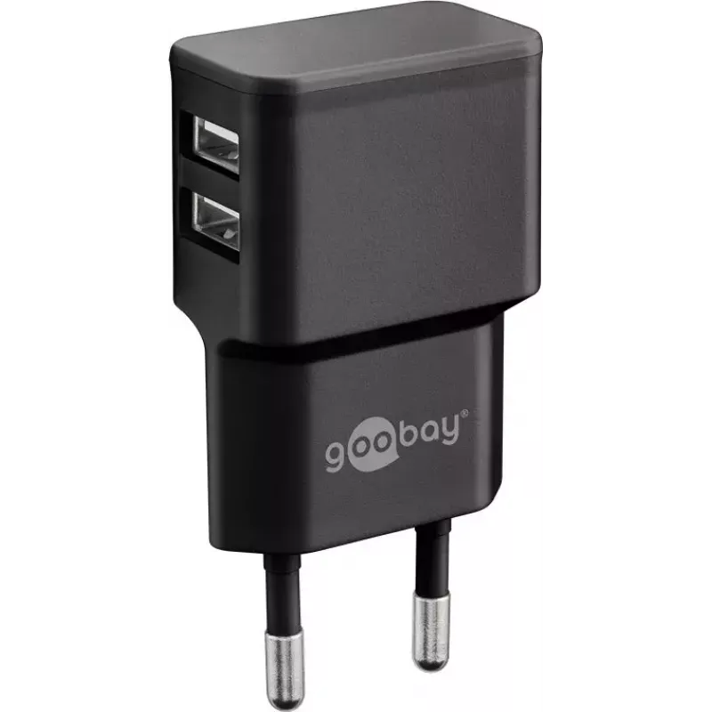 Zestaw ładowarki sieciowej Goobay Dual Apple Lightning 44995
