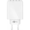 Ładowarka sieciowa Wentronic 44962 uniwersalna biała 4 porty USB 5V
