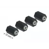 Dystans sześciokątny M2.5 wewnątrz 10 mm czarny 4 szt. DeLOCK 60243