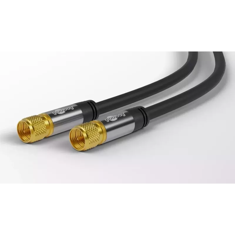 Kabel koncentryczny Wentronic 70664 2m F czarny