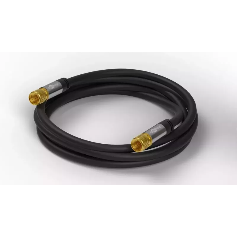 Kabel koncentryczny Wentronic 70664 2m F czarny