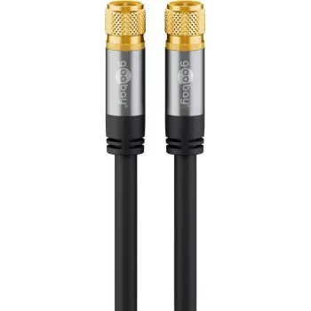 Kabel koncentryczny Wentronic 70664 2m F czarny