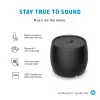 HP Black Bluetooth Speaker 360, przewodowy i bezprzewodowy, przenośny głośnik mono, czarny, cylinder, przyciski, uniwersalny