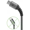 Kabel USB Wentronic 49295 USB 2.0 0.5m USB C USB A Czarny Szary