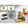 Ariete 2904 Ryżowarka - Elektryczna ryżowarka z ceramiczną misą - Domowe Sushi - Multicooker - Vintage Line - 3.5 L - 650 W - Niebieski
