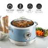 Ariete 2904 Ryżowarka - Elektryczna ryżowarka z ceramiczną misą - Domowe Sushi - Multicooker - Vintage Line - 3.5 L - 650 W - Niebieski