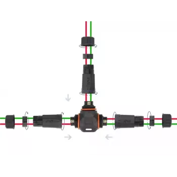 Złącze kablowe T-shape DeLOCK 86916