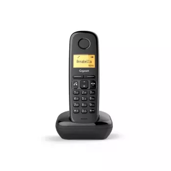 Telefon analogowy/DECT Gigaset A270A Identyfikacja numeru Czarny Bezprzewodowy słuchawka