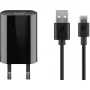 Zestaw ładowarki Goobay USB-C 5 W z kablem 1 m czarny