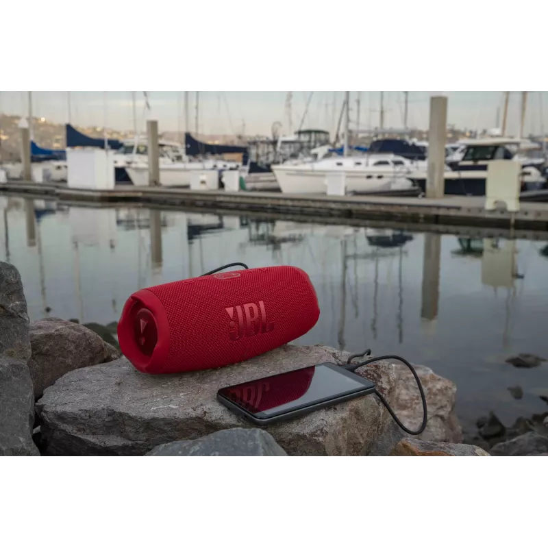 Przenośny głośnik stereo JBL Charge 5 Czerwony
