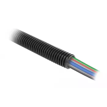 Osłona na kable DeLOCK 60460 1 m x 34,5 mm czarna