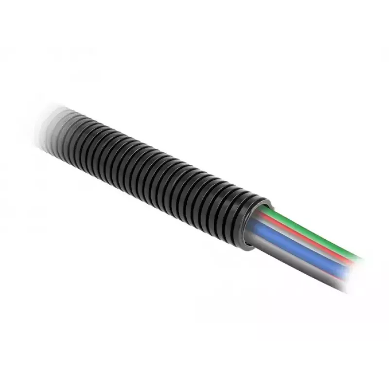 Osłona na kable DeLOCK 60460 1 m x 34,5 mm czarna