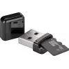 Czytnik kart GOOBAY USB-A 2.0 dla MicroSD, 480 Mbit/s, czarny