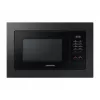 Samsung MQ7000A Czarna Kuchenka mikrofalowa z grillem Do zabudowy 23 L 800 W