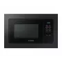 Samsung MQ7000A Czarna Kuchenka mikrofalowa z grillem Do zabudowy 23 L 800 W