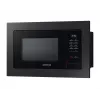 Samsung MQ7000A Czarna Kuchenka mikrofalowa z grillem Do zabudowy 23 L 800 W