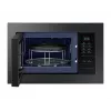 Samsung MQ7000A Czarna Kuchenka mikrofalowa z grillem Do zabudowy 23 L 800 W