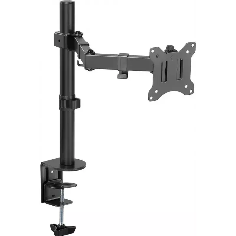 Goobay Uchwyt do monitora na biurko 81,3 cm 32 cale Czarny Regulowany