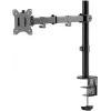 Goobay Uchwyt do monitora na biurko 81,3 cm 32 cale Czarny Regulowany
