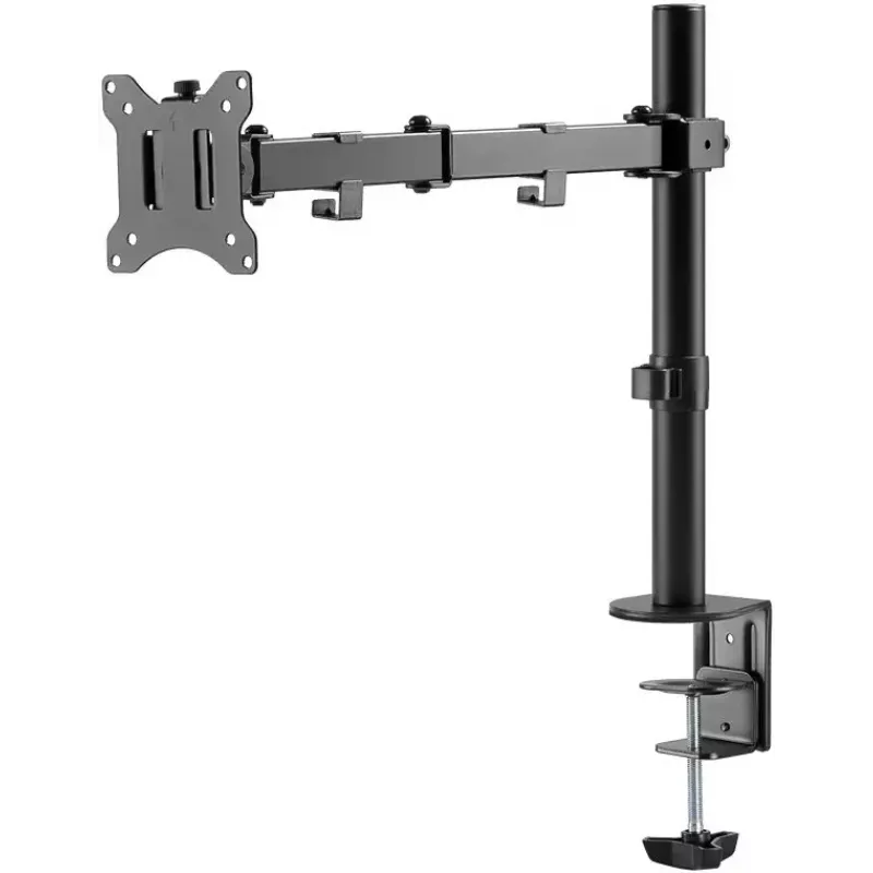 Goobay Uchwyt do monitora na biurko 81,3 cm 32 cale Czarny Regulowany