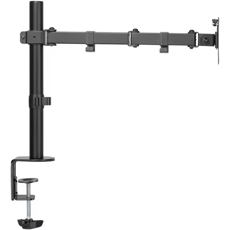 Goobay Uchwyt do monitora na biurko 81,3 cm 32 cale Czarny Regulowany