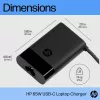 HP USB-C 65W ładowarka do laptopa, Laptop, Wewnętrzny, 90 V, 65 W, 5 - 20 V, 1.6 A