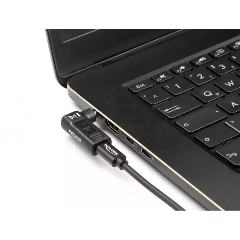 Końcówka zasilania do laptopa DeLOCK 60011 przejściówka USB-C na 5,5 x 2,5 19V 3A